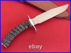 Blackjack Knives EFFINGHAM RARE Impala horn 1-7 MIB fixed blade knife