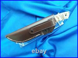 Bowie Muela Hunting-knife With Exclusive Mouflon Gripscales