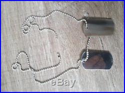 Brunello Cucinelli-silver Monili necklace with 2 silver/horn pendants. 70 cm. Slig