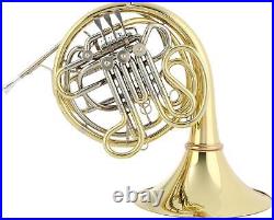 C. G. Conn 6DS Double French Horn with Screw Bell Clear Lacquer