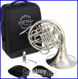 C. G. Conn 8D Constellation Professional Double French Horn Unlacquered with