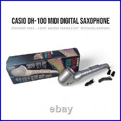 CASIO Digital Horn DH-100 First Model With Box Silver Working Tested Free Ship