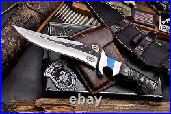 CFK Handmade AUS 8 Custom SHEEP HORN TURQUOISE Sub Hilt Hunting Camping Knife