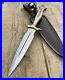 CUSTOM-HANDMADE-15-in-Stage-Horn-Handle-D2-Steel-Hunting-Dagger-Knife-With-Brass-01-xik