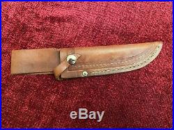 CUSTOM RARE PETE DUNHAM Hunting Knife with Stag/Antler Handle FREE SHIPPING