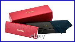 Cartier Brown Lens With Buffalo Horn Men's Sunglasses Ct0023rs 001