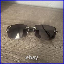 Cartier White Buffs Grey Tint- Slightly Used