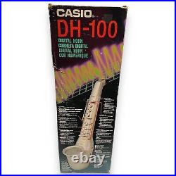 Casio DH-100 Digital Horn/Saxophone With box (READ)