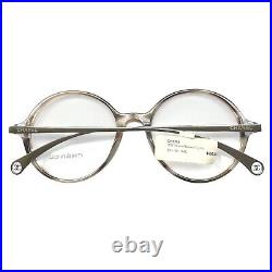 Chanel Eyeglasses Glasses 3398 1658 Beige Brown Horn / Silver 52-19-140 withPouch