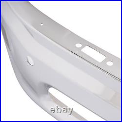 Chrome Front Bumper Face Bar With Fog Light Hole For Ram 1500 2013-2024 68160857AA