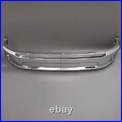 Chrome Front Bumper Face Bar With Fog Light Hole For Ram 1500 2013-2024 68160857AA