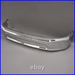 Chrome Front Bumper Face Bar With Fog Light Hole For Ram 1500 2013-2024 68160857AA