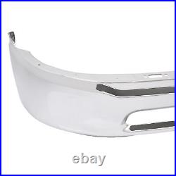 Chrome Front Bumper Face Bar Witho Fog Light Holes For Ram 1500 2013-2024