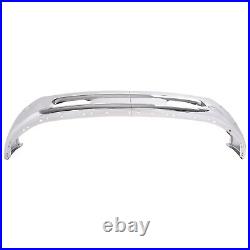 Chrome Front Bumper Face Bar Witho Fog Light Holes For Ram 1500 2013-2024