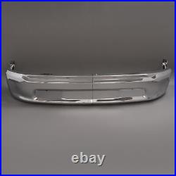 Chrome Front Bumper Face Bar Witho Fog Light Holes For Ram 1500 2013-2024