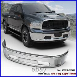 Chrome Front Lower Bumper Assembly For 2013-18 Ram 1500 2019-21 Ram 1500 Classic