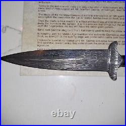 Collectors item Limited Edition 1985 Kershaw Damascus knife #101