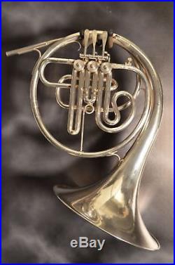 Conn 1967 14D Silver Bb French Horn With Original Hard Case