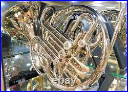 Conn 8D Professional Double French Horn with Case Clear Lacquer