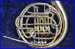 Conn 8DRS (8D with Red Brass Screw-Bell) Double French Horn withCase and Mpc