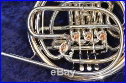 Conn 8DRS (8D with Rose Brass Screw Bell) Double French Horn withCase, Mouthpiece