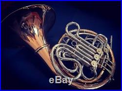 Conn 8DRS (Rose Brass Screw Bell) Double French Horn with MB-1 case