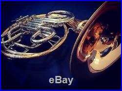 Conn 8DRS (Rose Brass Screw Bell) Double French Horn with MB-1 case