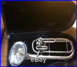 Conn Alto Horn Silver Plated With Case