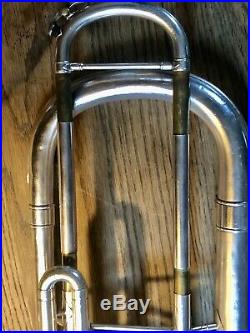 Conn Alto Horn Silver Plated With Case