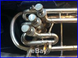Conn Eb-F Alto Horn Silver Plated with case