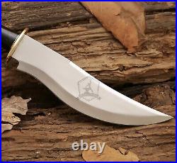Custom Bowie knife with Stag and Horn Hunting Knife Handmade Knife