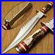 Custom-Hand-Made-D2-Steel-Hunting-Bowie-knife-with-Amazing-Stag-Horn-Handle-01-kq