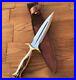 Custom-Hand-Made-D2-Steel-Hunting-Dagger-Bowie-Knife-With-Stag-Horn-Handle-Le-01-fmwc