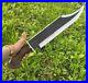 Custom-Handmade-Carbon-Steel-Hunting-Bowie-Knife-With-Stag-Horn-Handle-Sheath-01-bb