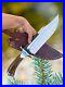 Custom-Handmade-Carbon-Steel-Stag-Horn-Handle-Hunting-Bowie-Knife-with-Sheath-01-cm