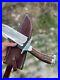 Custom-Handmade-Carbon-Steel-Stag-Horn-Handle-Hunting-Bowie-Knife-with-Sheath-01-ih