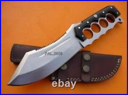 Custom Handmade D2 Steel Hunting/Tracker Knife Bull Horn Handle