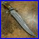Custom-Handmade-Damascus-Steel-Fabulous-Bowie-Knife-with-Fire-Stag-Horn-Handle-01-ip