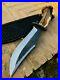 Custom-Handmade-Hunting-Bowie-Knife-Stag-Horn-Handle-With-Leather-Sheath-01-xb