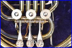 Custom-Made Bb Single French Horn, Accusonic Leadpipe with Case and Mouthpiece