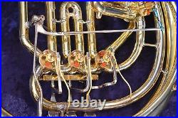Custom-Made Bb Single French Horn, Accusonic Leadpipe with Case and Mouthpiece