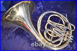 Custom-Made Bb Single French Horn, Large Bell Throat with Case and Mouthpiece