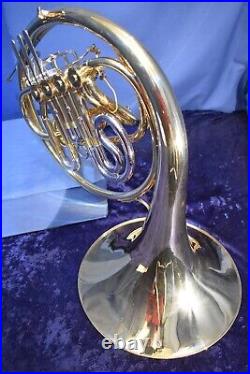 Custom-Made Bb Single French Horn, Traditional Wrap with Case and Mouthpiece