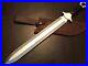 Custom-Made-D-2-Tool-Steel-Bull-Horn-Full-Tang-Dagger-Hunting-Bowie-With-Sheath-01-xywc
