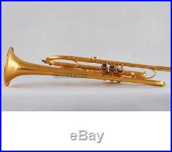 Customized Professional Gold plating Brushed Trumpet horn Monel Valve With Case