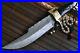 Damascus-steel-hunting-fixed-blade-bowie-knife-with-sheath-01-cgw
