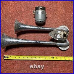Duel Air Horns Signal tone Trumpet Horn Michigan, USA Boat Marine RV with Motor