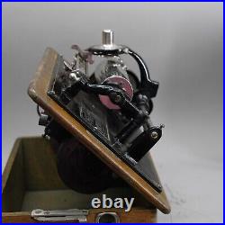 Early Edison Standard Phonograph Cylinder 1903 With Horn Crank & Speaking Tube