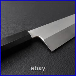 Eel Cutting Knife 6 with Sheath Ebong & Buffalo Horn Handle