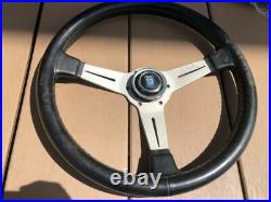 Fet Nardi Classic Silver 36.5 Steering With Horn Button Regular Old Car Things